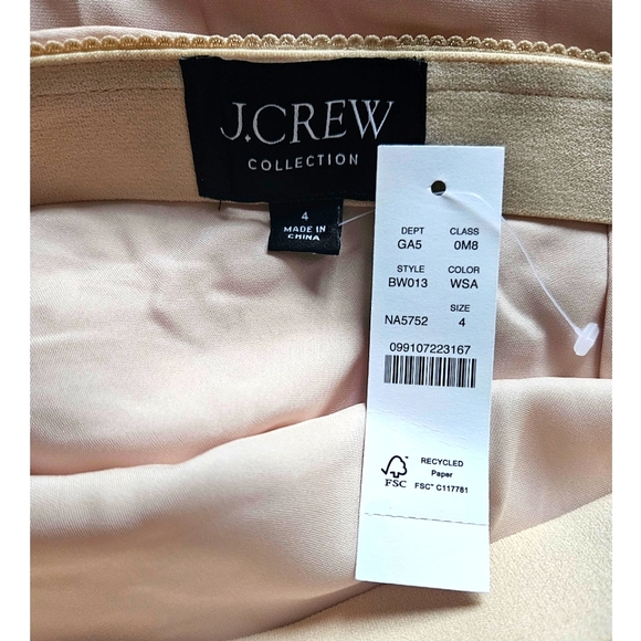 J.Crew Collection drapey slip skirt in featherweight satin - Picture 14 of 15